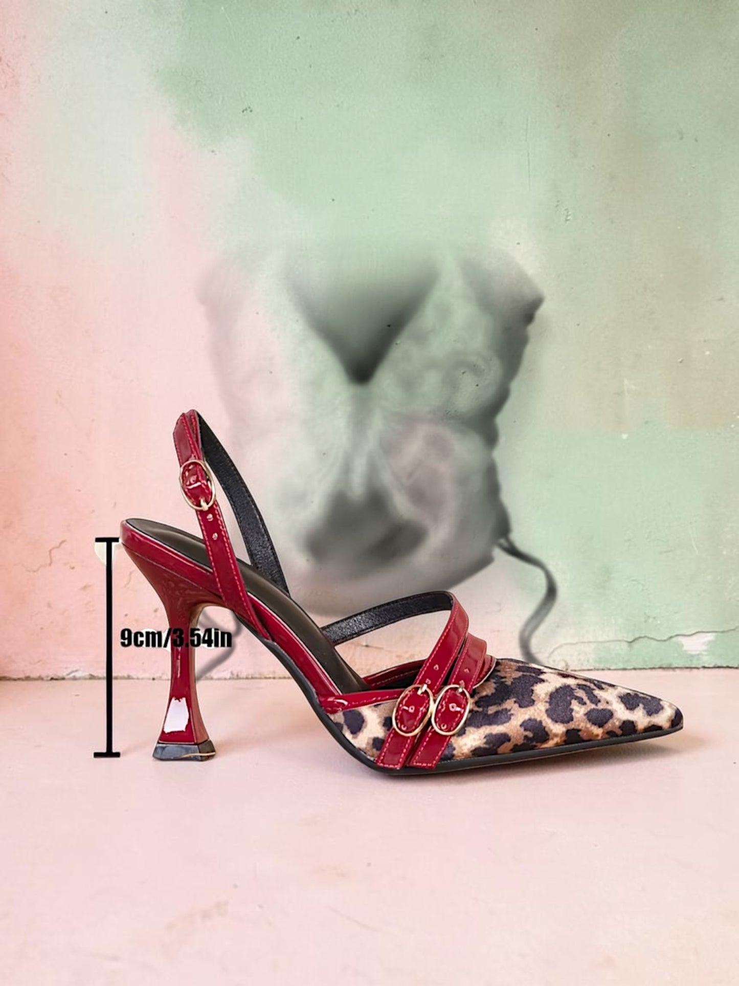 Escarpins Léopard Talon Aiguille – Chaussures Femme Glamour Y2K